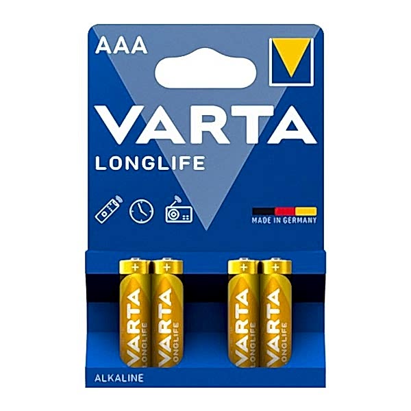 Varta 4106-4 AA 4 lü Longlife Kalem Pil