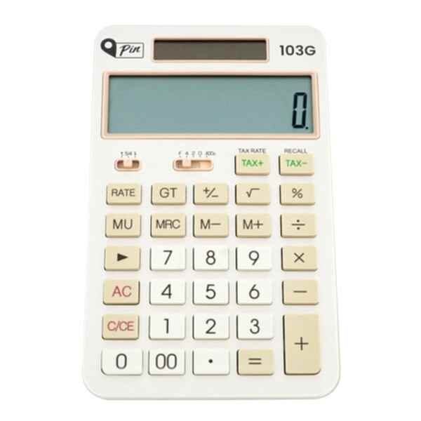 Pin 103G Gold 12 Haneli Masaüstü Hesap Makinesi