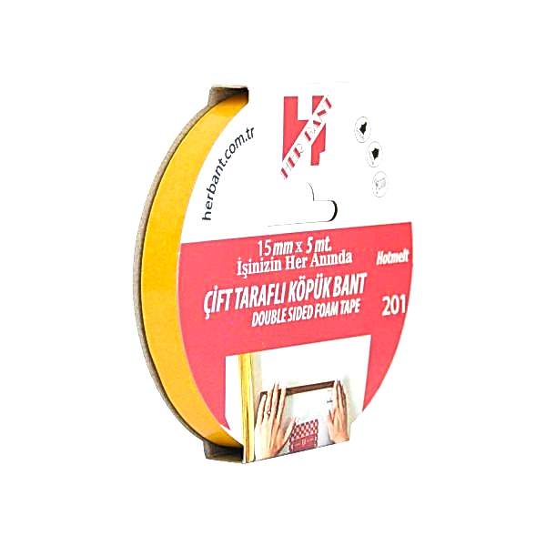 Herbant 15mm x 5mt PE Hotmelt Köpük Bant