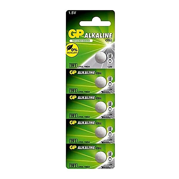 Gp 191-C5 5 li Alkalin Blister Pil