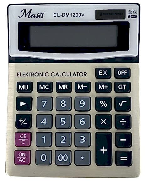 Masis CL-DM1200V 12 Haneli Hesap Makinesi