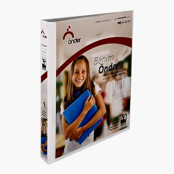 Önder 2003-5 2 Halkalı 3 cm Beyaz Firma Klasörü