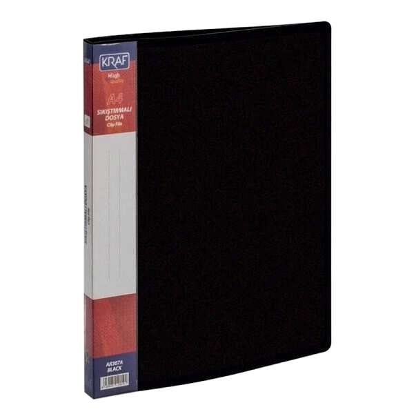 Kraf AB307A Siyah Sıkıştırmalı Dosya