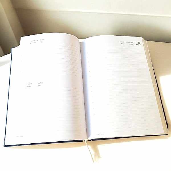 Ofis 14x20 Cilt Bezli Turkuaz Ajanda