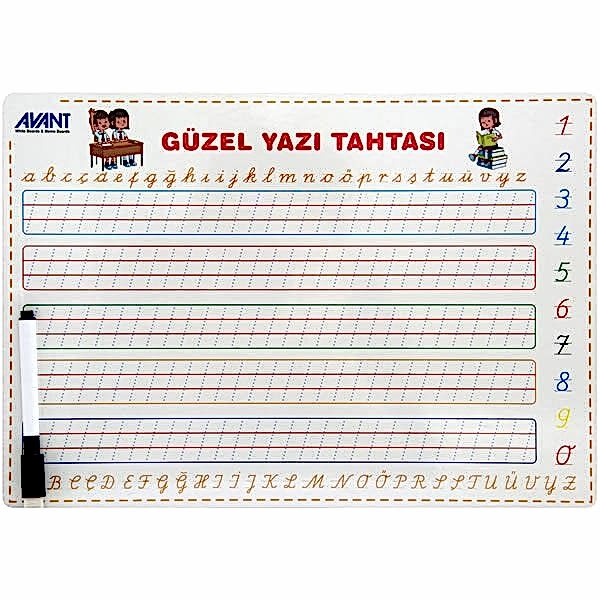Avant 25x35 Çift Taraflı Güzel Yazı Tahtası