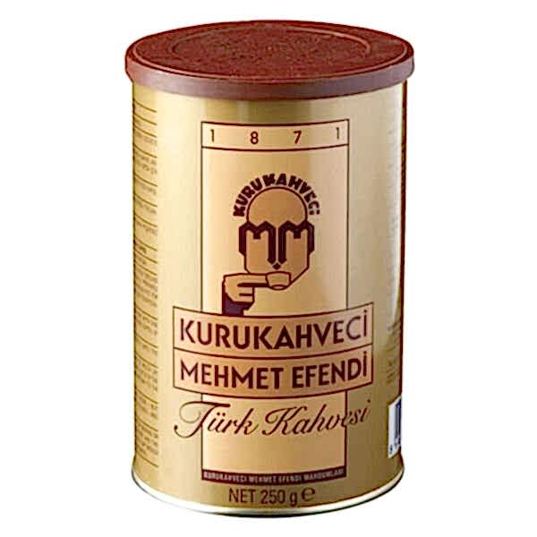 Mehmet Efendi 250 gr Teneke Kutu Türk Kahvesi