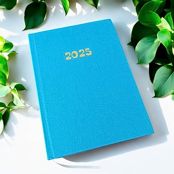 Ofis 14x20 Cilt Bezli Turkuaz Ajanda