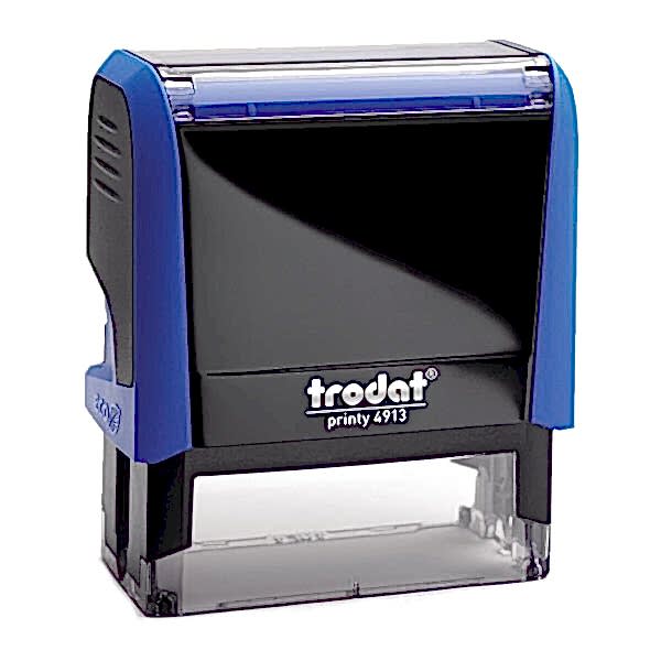 Trodat 4913 P4 Mavi Gövde Kaşe Boş Kaşe