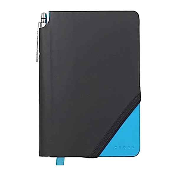 Cross AC273-3S Jotzone Small Çizgili Siyah Mavi Defter