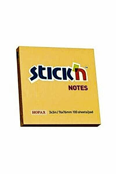 Gıpta Stickn 76x76 100 Yaprak Neon Turuncu Yapışkanlı Not Kağıdı