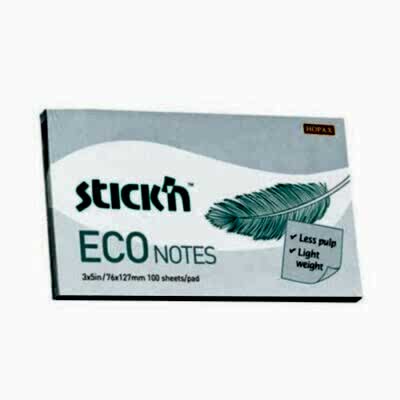 Gıpta Stickn 76x127 100 Yaprak Eco Notes Pastel Mavi Note Kağıdı