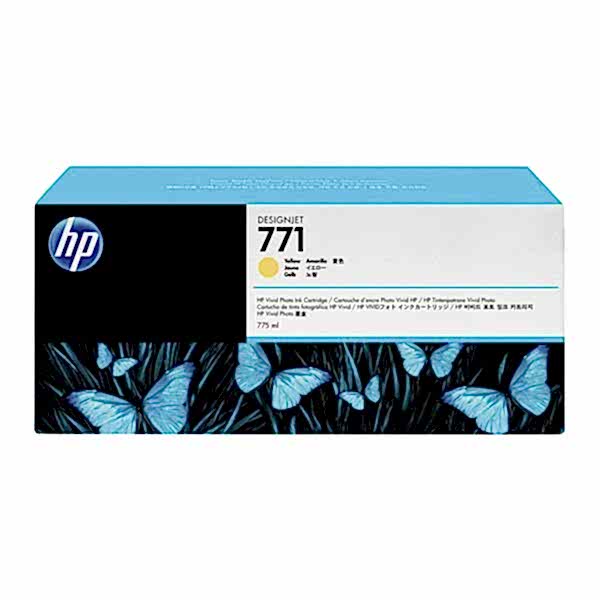 Hp B6Y10A 771C Sarı Kartuş Mürekkebi