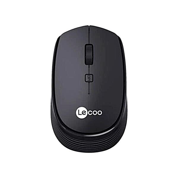 Lecoo WS202 Siyah 800-1000-1200DPI 2.4Ghz Optik Kablosuz Mouse