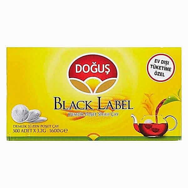 Doğuş Black Label 3,2 gr 500 lü Çay