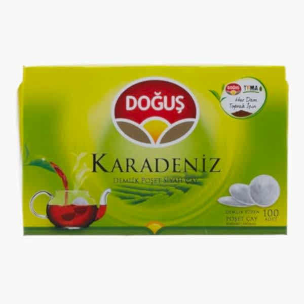 Doğuş Karadeniz 100 lü 3,2 gr Bergamot Aromalı Demlik Poşet Çay