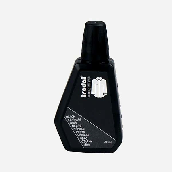 Trodat 7750 28 ml Siyah Tekstil Mürekkebi
