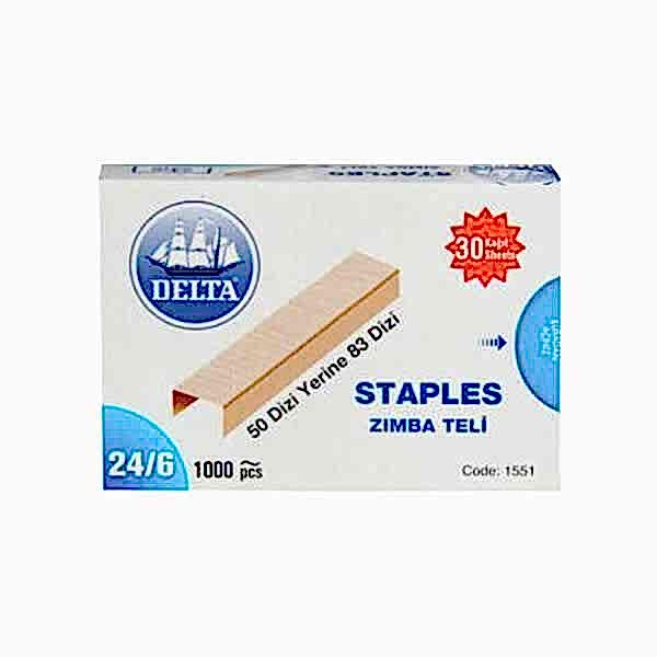 Delta 1551 24/6 Sarı Zımba Teli