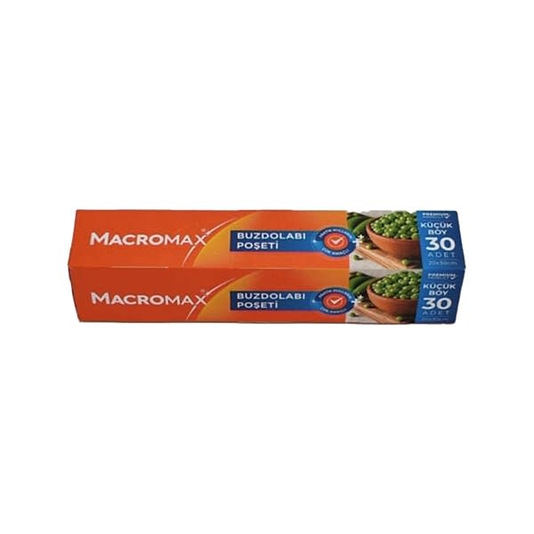 Macromax Buzdolabı Poşeti Küçük Boy 30lu