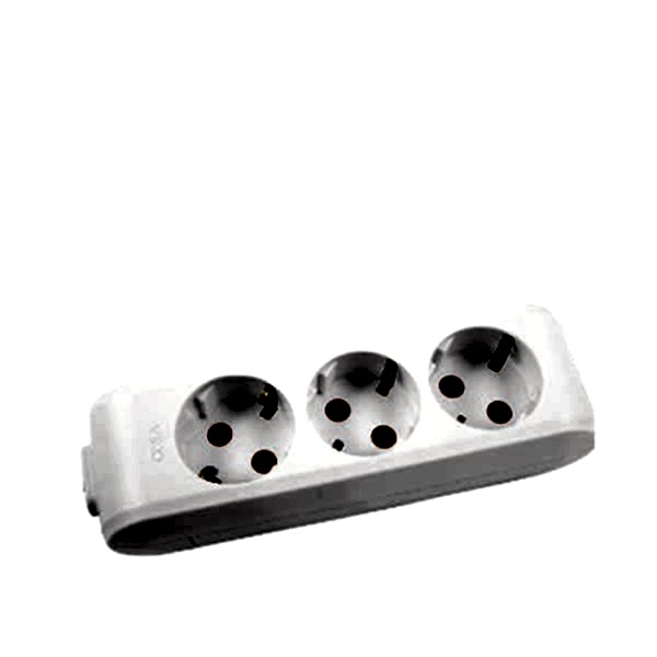 Vıko Multı-Let 3Lü Topraklı Klemensli Çocuk Priz