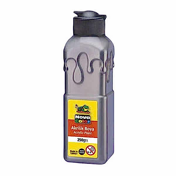 Nova Color NC3038 250 gr Gri Akrilik Boya