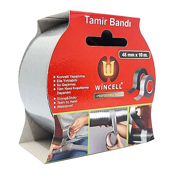 Wincell CK-4114 48mm x 10mt Renkli Tamir Bandı