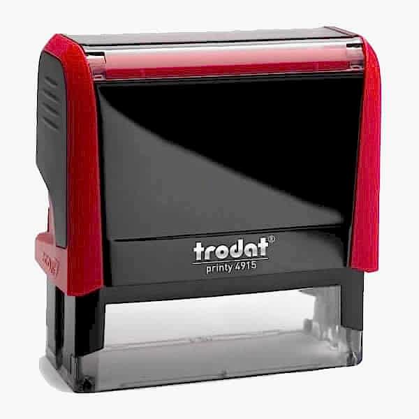 Trodat 4915 P4 Kırmızı Gövde Kaşe Boş Kaşe