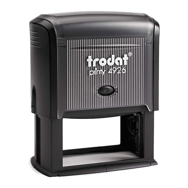 Trodat 4926 Siyah Gövde Kaşe Boş Kaşe
