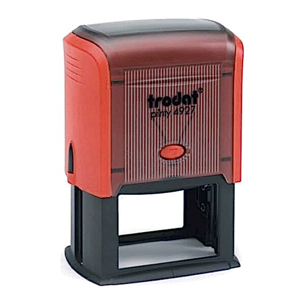 Trodat 4927 Kırmızı Gövde Kaşe Boş Kaşe