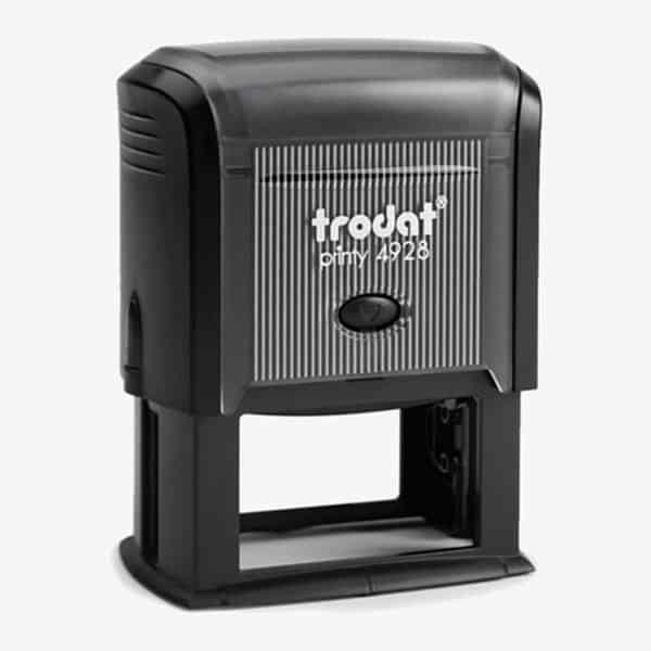 Trodat 4928 Siyah Gövde Kaşe Boş Kaşe