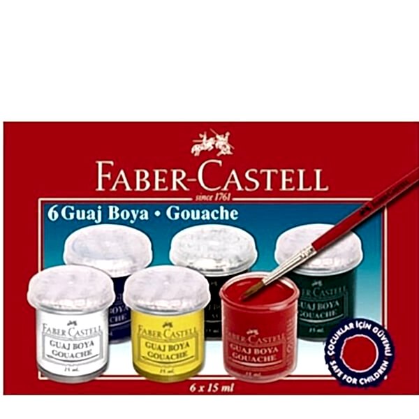 Faber-Castell 6 li Guaj Boya