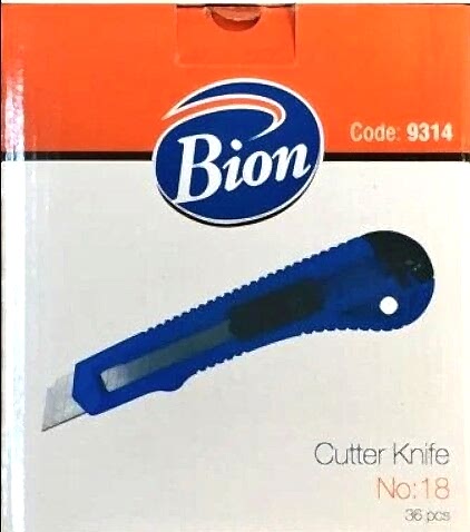 Bion 9314 No:18 Tam Plastik Gövde Maket Bıçağı