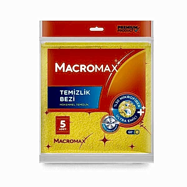 Macromax 5li Temizlik Bezi