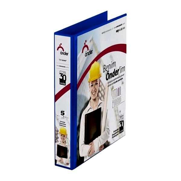 Önder 2005-6 2 Halkalı 5 cm Lacivert Firma Klasörü