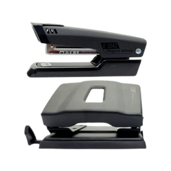 Maped 898014 Essentials Metal Zımba Makinası ve Delgeç Seti