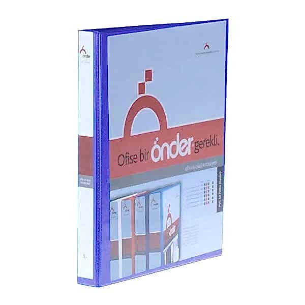 Önder 2012-5 4 Halkalı 2 cm Lacivert Firma Klasörü