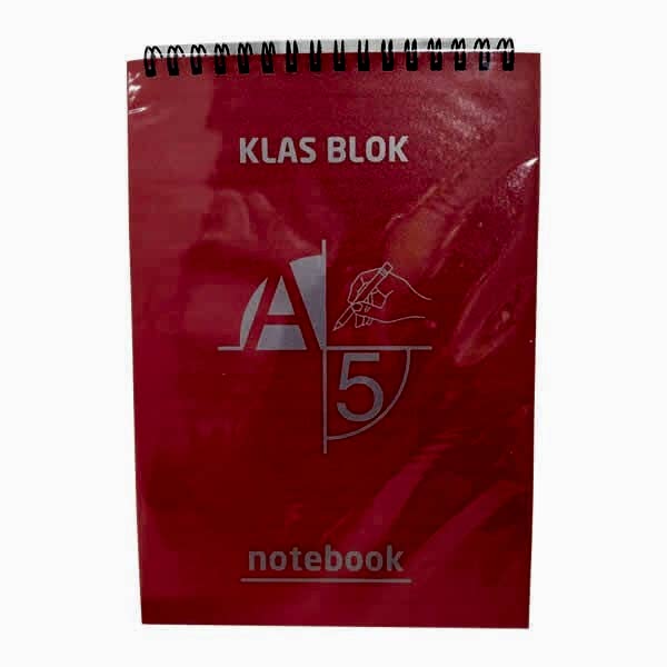 Klas 2105 A5 72 Yaprak Kareli Spiralli Bloknot