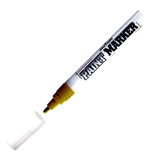 Munhwa Sarı Paint Marker Kalem