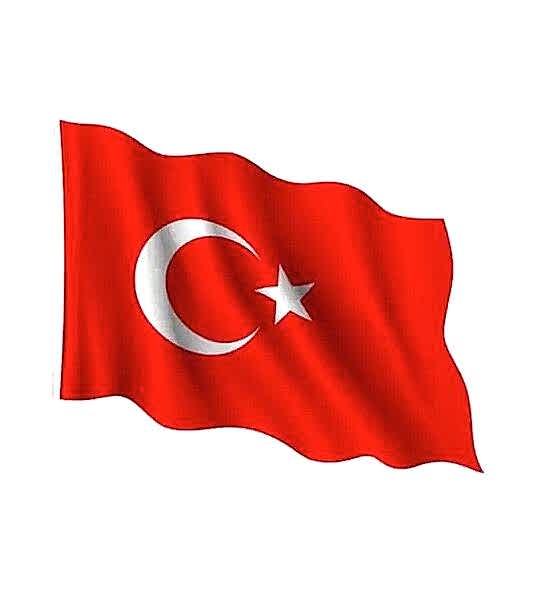 Yükselen Bayrak 30x45 Türk Bayrağı