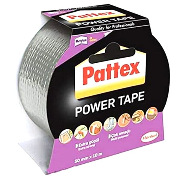 Pattex Power Tape 50mm X 10 m Güçlü Tamir Bandı