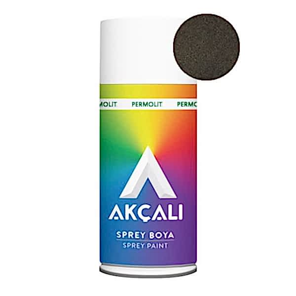Akçalı 359 400 ml Metalik Siyah Sprey Boya