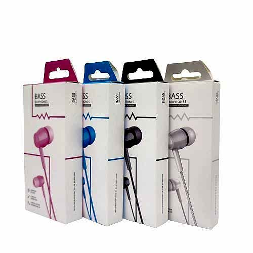 Bass AS1 Mobil Telefon Uyumlu Kulak içi Siyah Mikrofonlu Kulaklık AS1 Mobil Telefon Uyumlu Kulak içi Beyaz Mikrofonlu Kulaklık