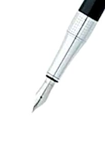 Cross AT0496S-4Ms Beverly Siyah Lake Dolma Kalem