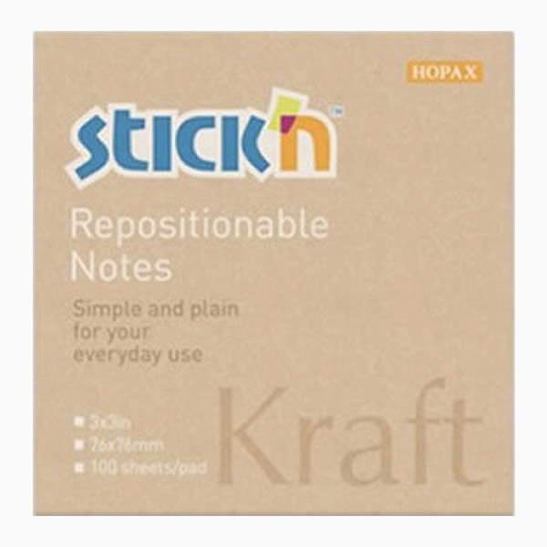 Gıpta Stickn 76x76 100 Yaprak Kraft  Not Kağıdı