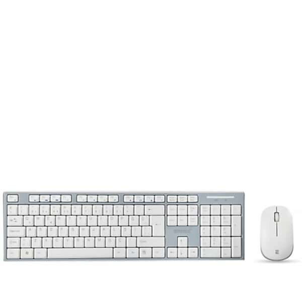 Everest Km-6063 Beyaz Gri Kablosuz Q Klavye Mouse Seti