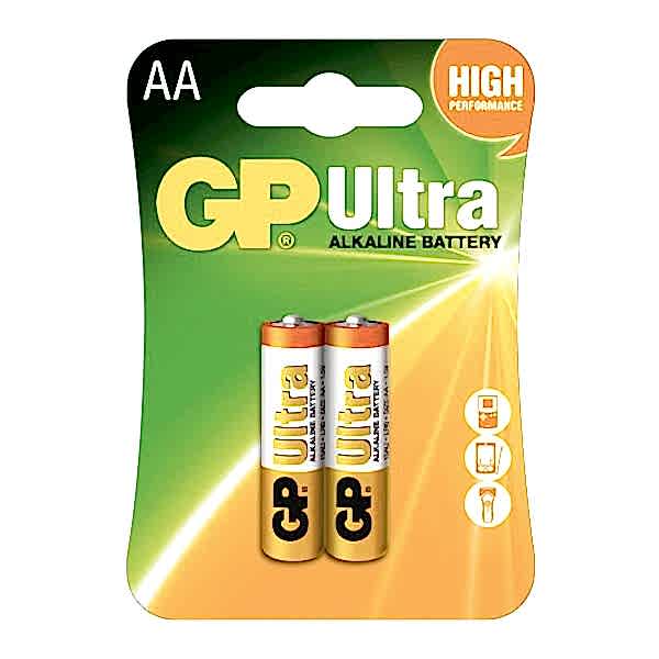 Gp Gp15AU-U2 2 li AA Ultra Alkalin Kalem Pil