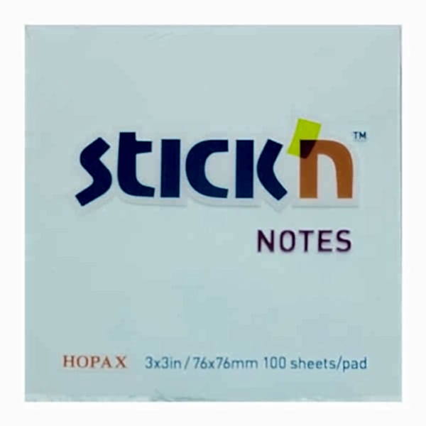 Gıpta Stickn 76x76 100 Yaprak Pastel Mavi Yapışkanlı Not Kağıdı