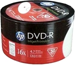 Hp 4.7 Gb 120 Mın 16X 50'Li Inkjet-Printable Dvd-R