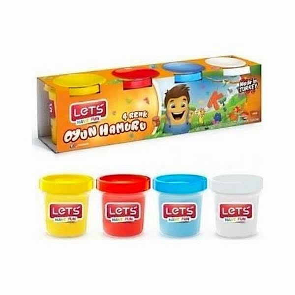 Lets 460 GR L-8440 4 Renk Oyun Hamuru