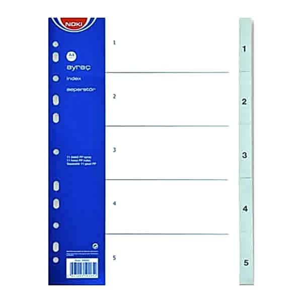 Noki 59205 1-5 Rakam Ayraç