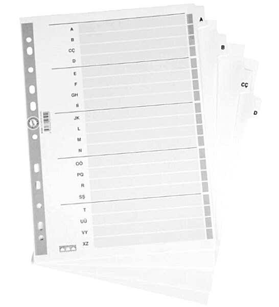 Serve SV-5328 A4 A-Z Alfabetik Karton Ayraç